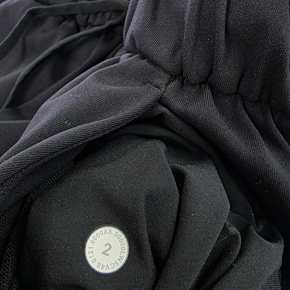 Lululemon Keep Moving Jogger, Luxtreme, Black, High Rise, Pull On, Size 2 - Picture 5 of 11